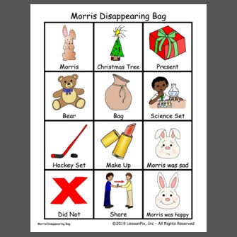 Morris and hotsell the disappearing bag